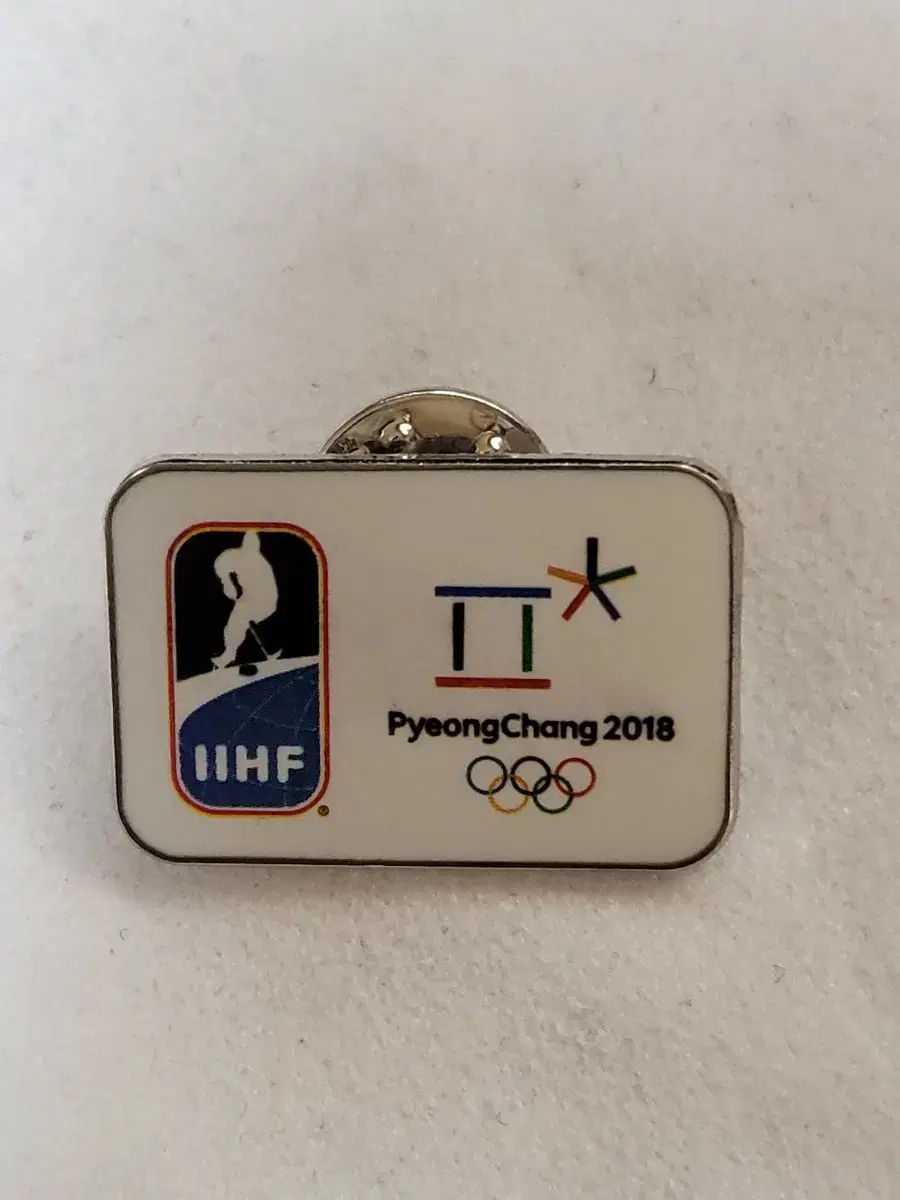 평창동계올림픽  핀 뱃지 IIHF 아이스하키